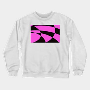 Pink and Black Crewneck Sweatshirt